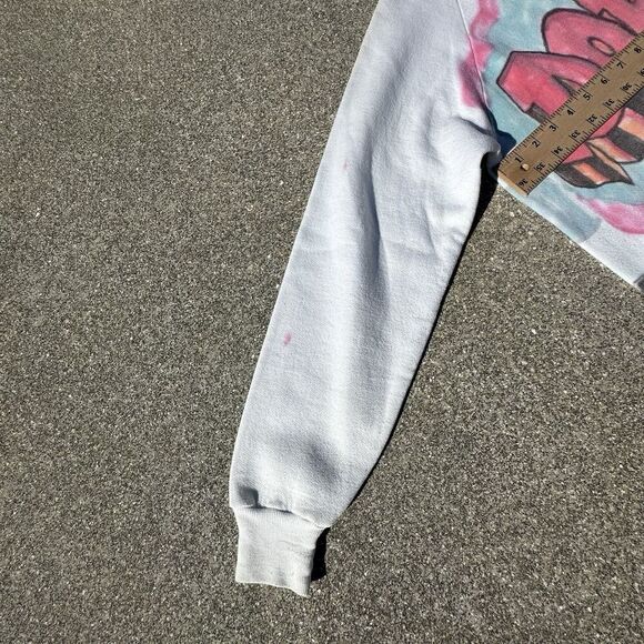 Vintage 90's Jerzees By Russell Crewneck Sweatshirt Mens Large Made USA Custom - Picture 5 of 7